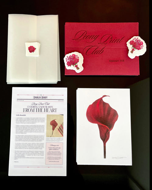 Peony Print Club 12 Month Package