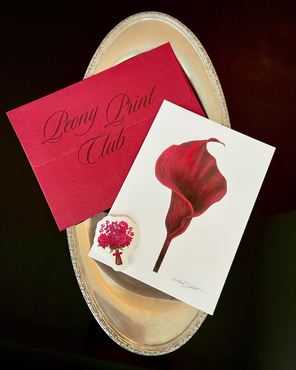 Peony Print Club